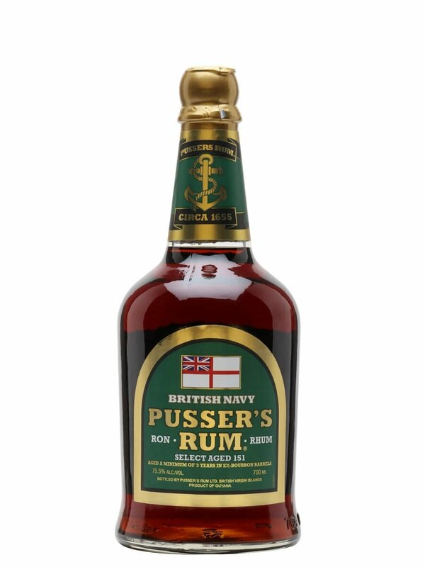 Pusser's Rum Select Aged 151 75.5% 0.7l