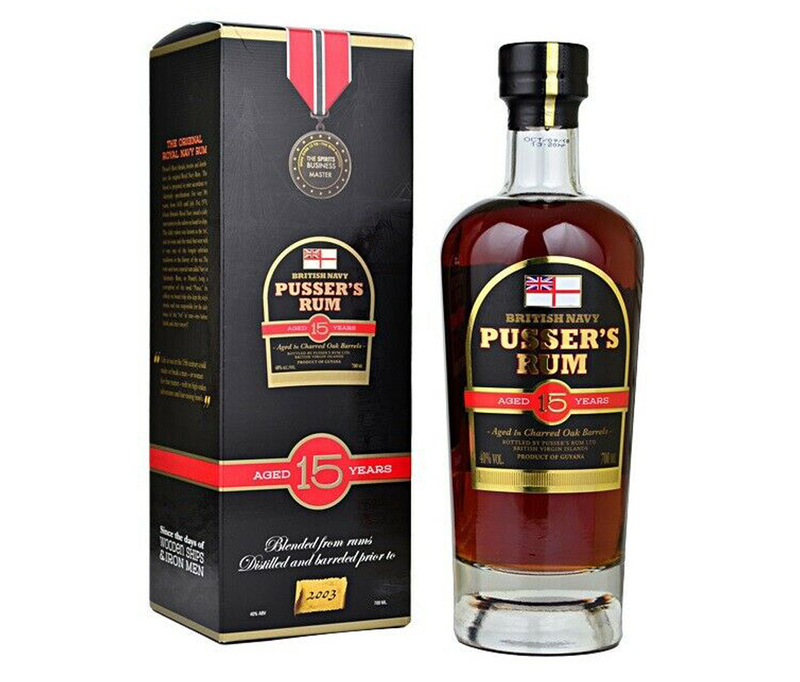 Pusser's Rum 15 Y.O. 40% 0.7l