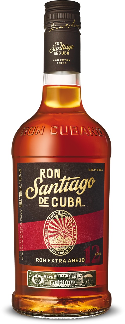 Santiago de Cuba Extra Aňejo rum 12y 40% 0,7 l (čistá fľaša)