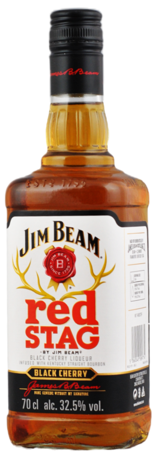 Jim Beam Red Stag 32,5% 0,7 l (čistá flaša)
