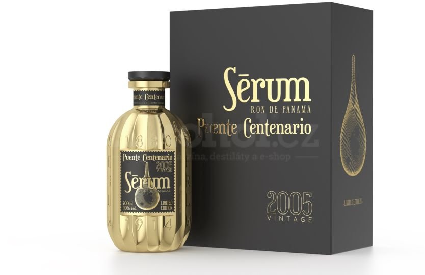 Sérum Puente Centenario Vintage 2005 40% 0,7 l (kazeta)