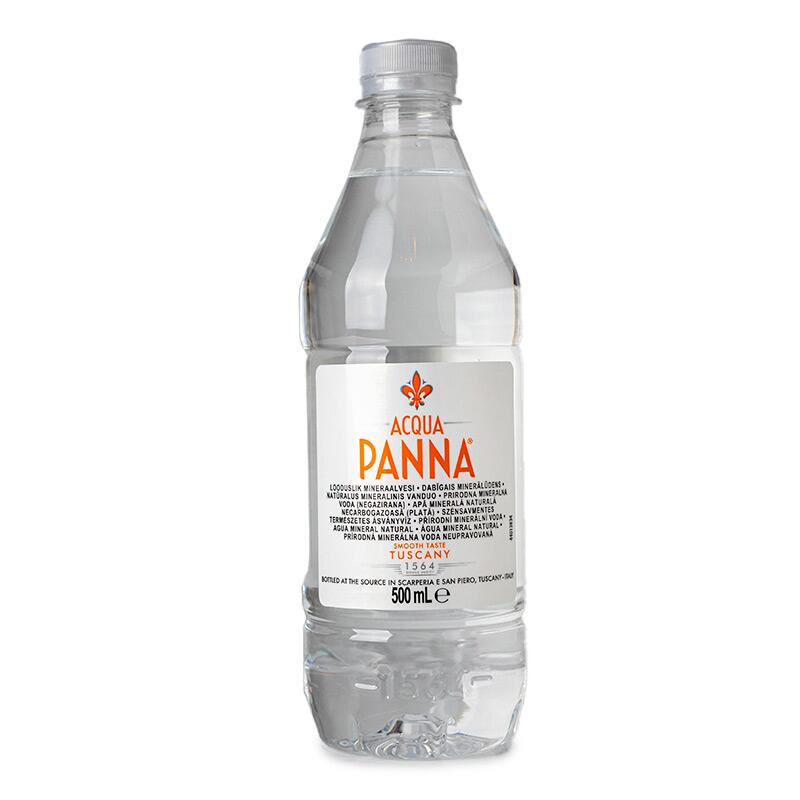 Aqua Panna Minerálna voda, nesýtená, 0,5 l