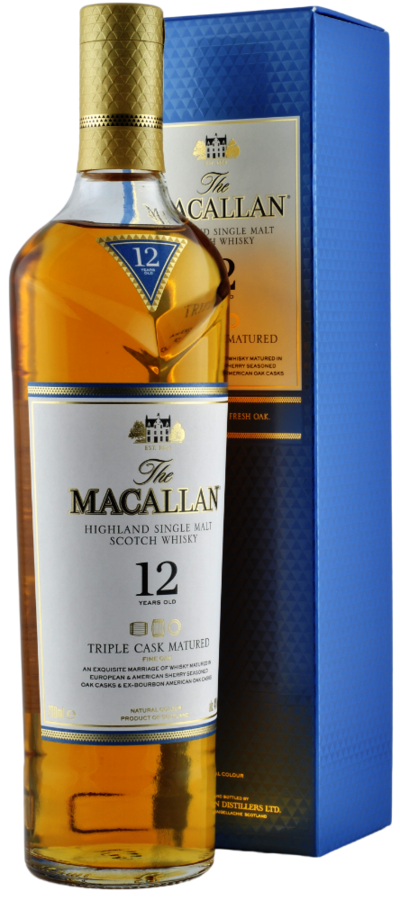 Macallan Triple Cask Matured 12y 40% 0,7 l (kartón)