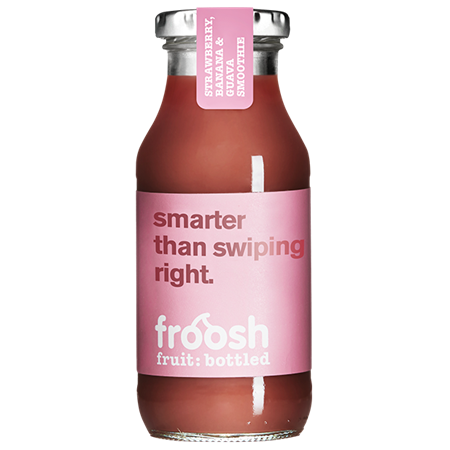 Froosh smoothie jahoda, banán, guava - 250ml