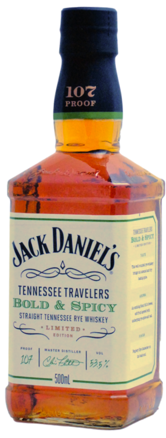 Jack Daniel's Bold & Spicy 53,5% 0,5 l (čistá fľaša)