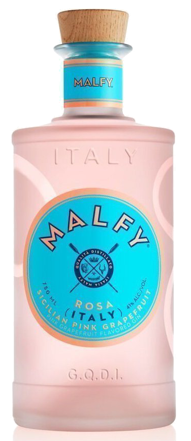 Malfy Rosa Gin 41% 0,7 l (čistá fľaša)