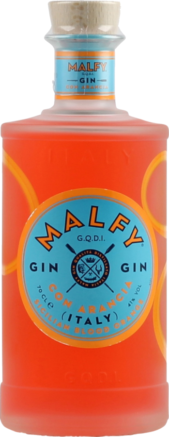 Malfy Gin CON ARANCIA Sicilian Blood Orange 41% 0,7 l (čistá fľaša)