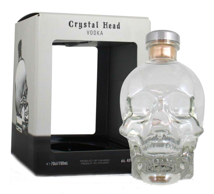 Crystal Head 40% 0,7l Gift