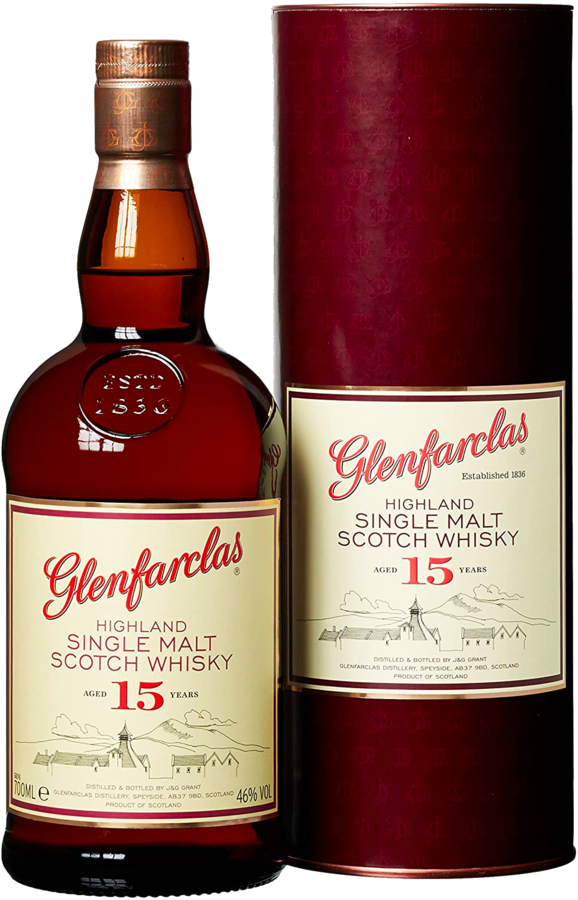 Glenfarclas 15y 46% 0,7 l (tuba)