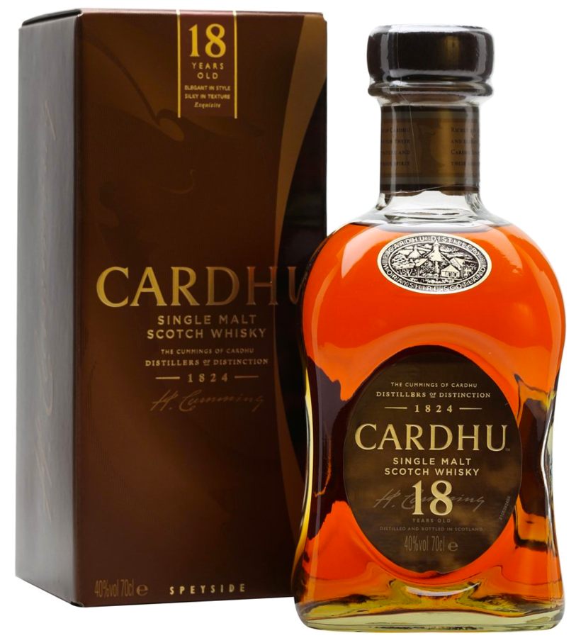 Cardhu 18y 40% 0,7 l (kartón)