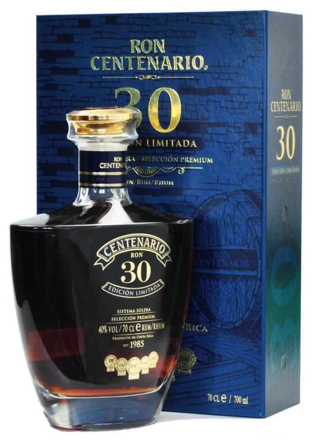 Ron Centenario 30 Solera Edition Limitada 40% 0,7 l (kazeta)