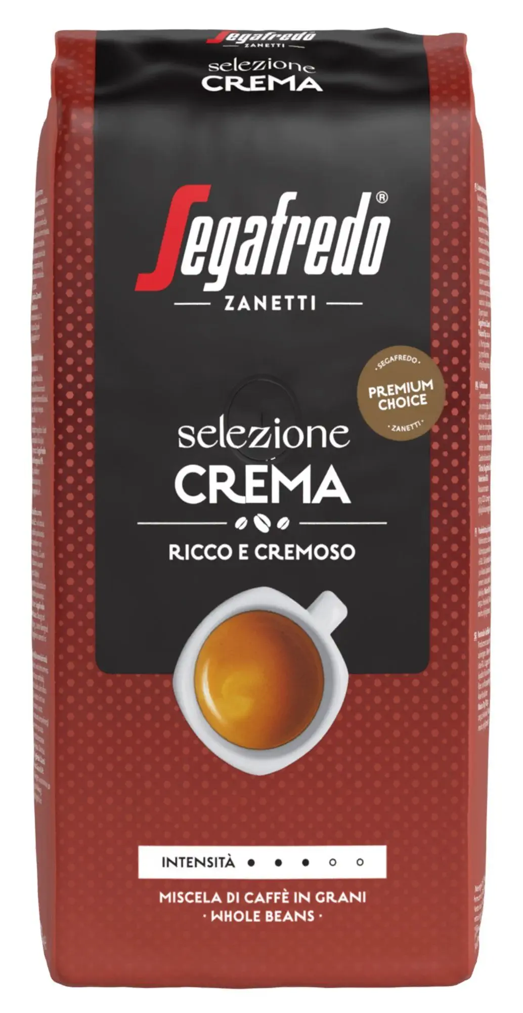 Segafredo Selezione Crema zrnková káva 1 kg