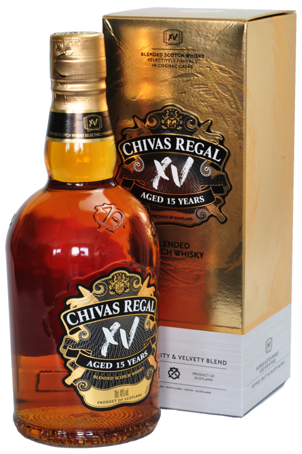 Chivas Regal XV 15y 40% 0,7 l (kartón)