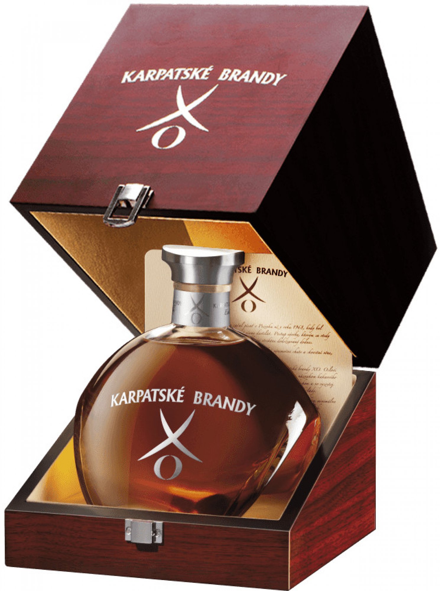 Karpatské Brandy XO 40% 0,7 l (kazeta)