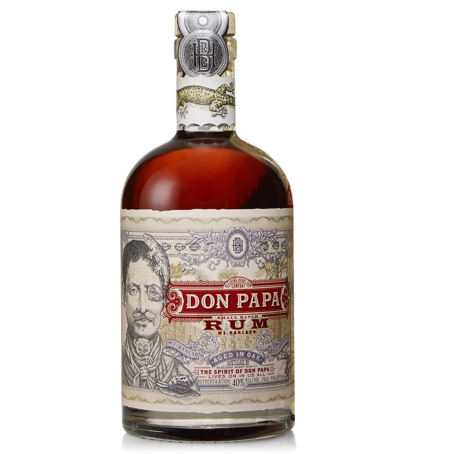 Don Papa Rum 0,7 l (čistá fľaša)