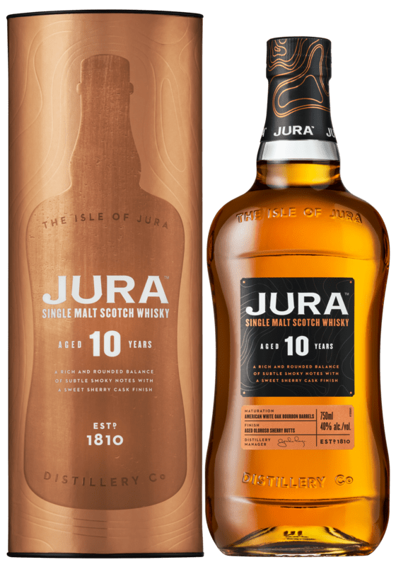 Isle of Jura 10y 40% 0,7 l (tuba)