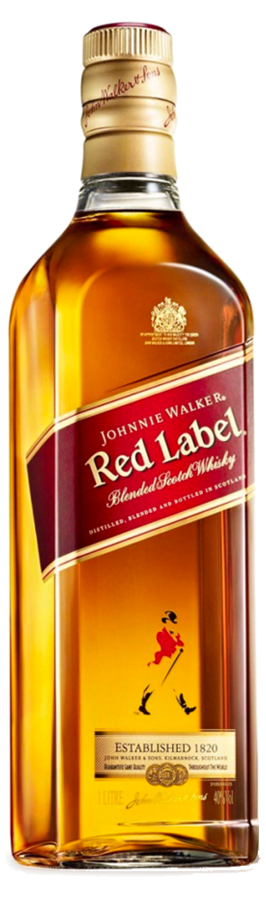 Johnnie Walker Red Label 40% 1 l (čistá fľaša)