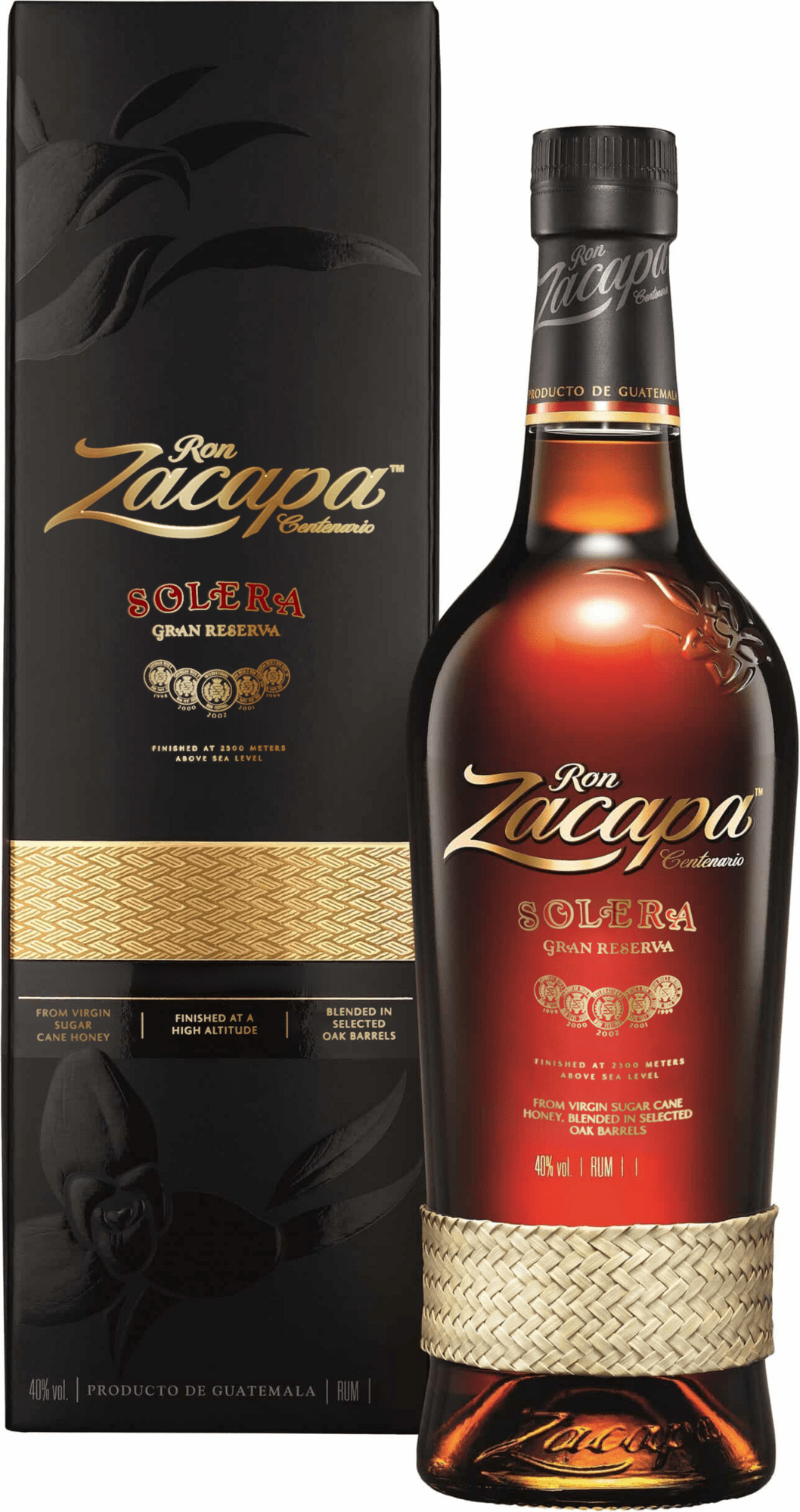 Ron Zacapa Centenario Solera Gran Reserva Rum 23 40% 1 l (tuba)