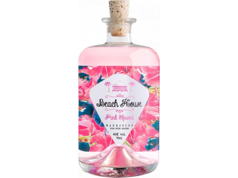 Beach House Pink Spiced 40 % 0,7 l (čistá fľaša)