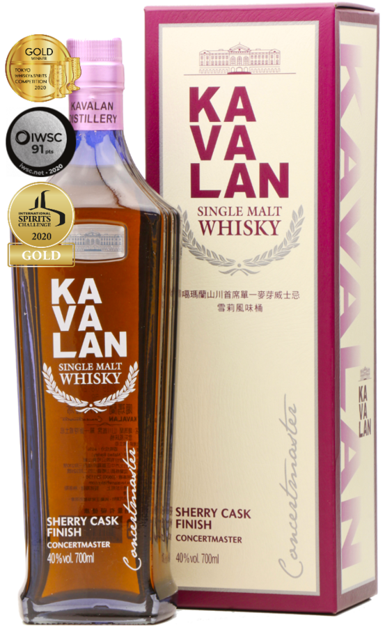 Kavalan Concertmaster Sherry Cask Finish 40% 0,7l