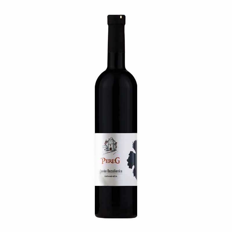 Pereg Cuvée Bazulienka z bazových kvetov a hrozna 11% 0,75 l (čistá fľaša)