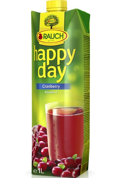 Rauch Happy Day Brusnicový nápoj 1 l