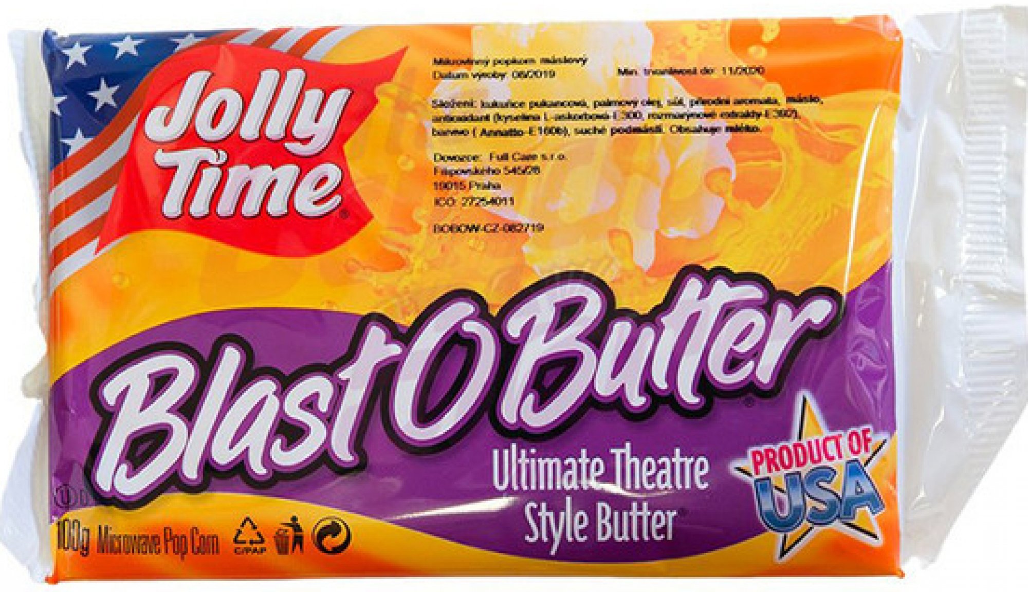 Jolly Time Blast o Butter 100 g