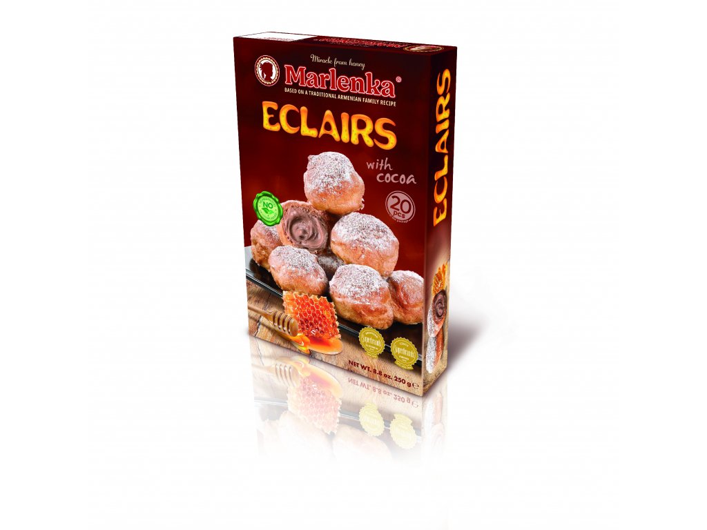 Marlenka Eclairs s kakaom 250g
