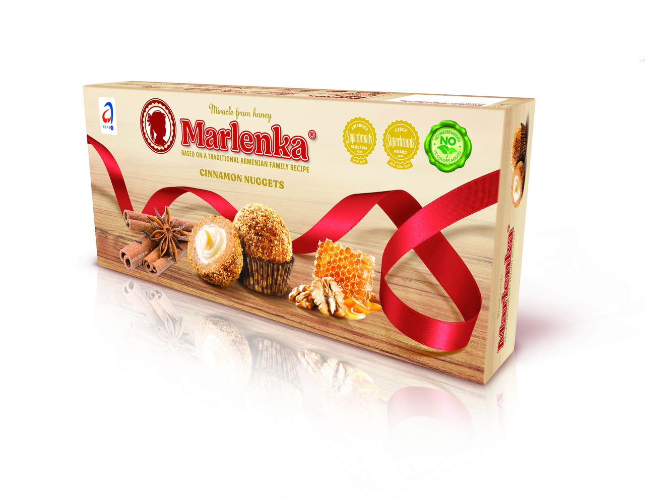 Marlenka medové guličky so škoricou 235g