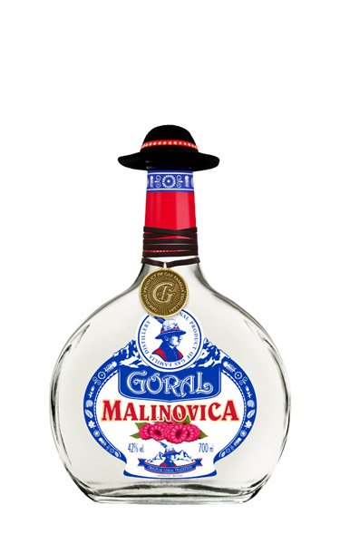 Goral Malinovica 42% 0,7 l (čistá fľaša)