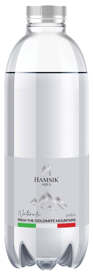 Hamsik Aqua Naturale – Nesýtená 0,5l (vrátane zálohy)