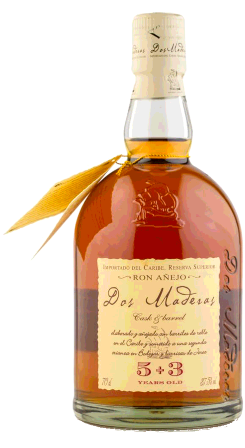 Dos Maderas 5+3 37,5% 0,7 l (čistá fľaša)