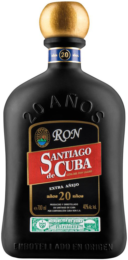 Santiago de Cuba 20y Extra Anejo 40% 0,7 l (kartón)