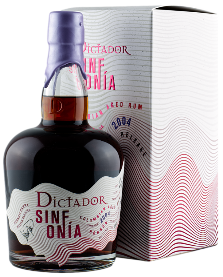 Dictador Sinfonía 2004 18YO Borbón American Oak Cask 50% 0,7l