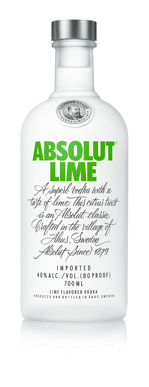 Absolut Lime 40% 0,7 l (čistá fľaša)