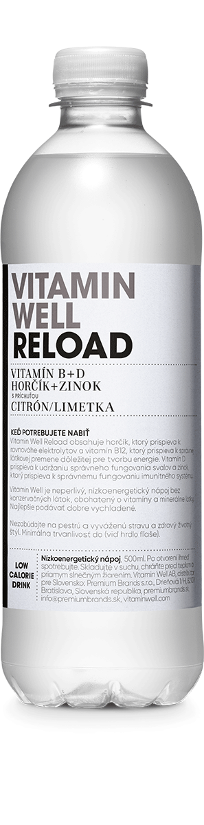 Vitamin Well RELOAD 500 ml (vrátane zálohy)