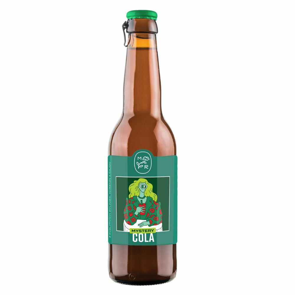 Mana Roots Mystery Cola limonáda 330ml