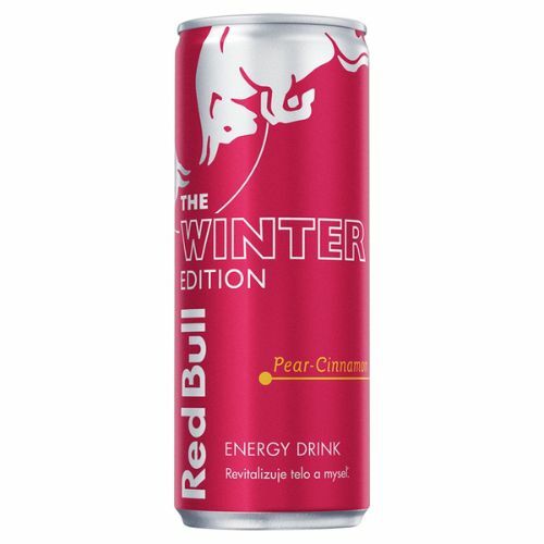 Red Bull Winter Edition Pear-Cinnamon energetický nápoj 12x250 ml (vrátane zálohy)