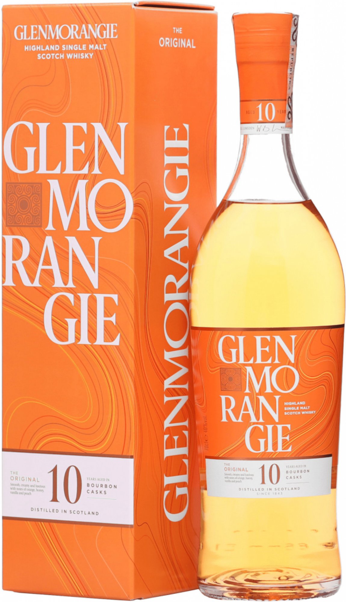 Glenmorangie 10y 40% 0,7 l (čistá fľaša)