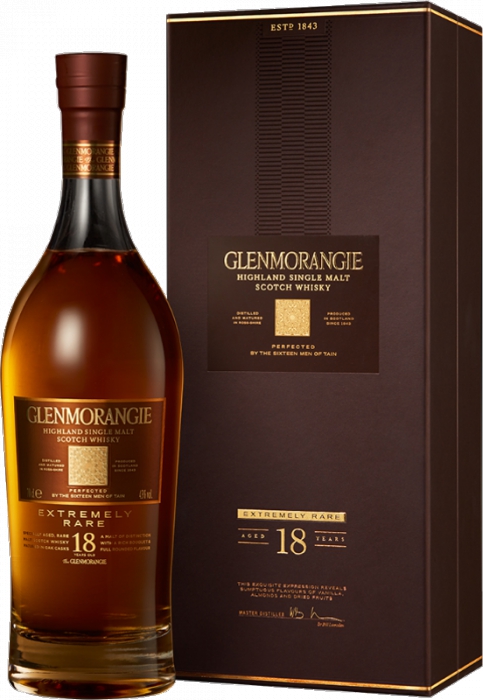 Glenmorangie 18y 43% 0,7 l (kazeta)