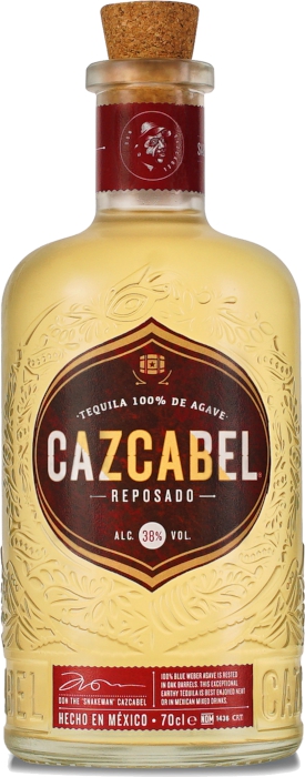 Cazcabel Reposado Tequila 38% 0,7 l (holá láhev)