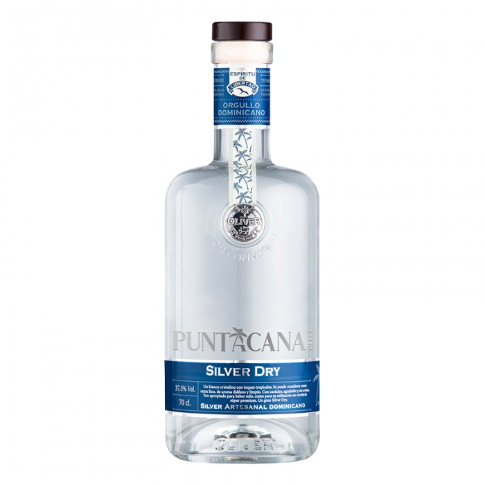 Puntacana Club Silver Dry Rum 37,5% 0,7 l (čistá fľaša)