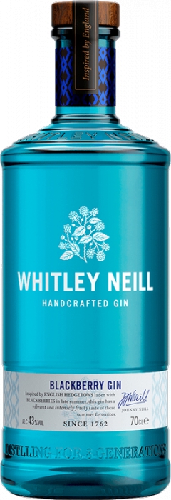 Whitley Neill Blackberry 43% 0,7 l (čistá fľaša)