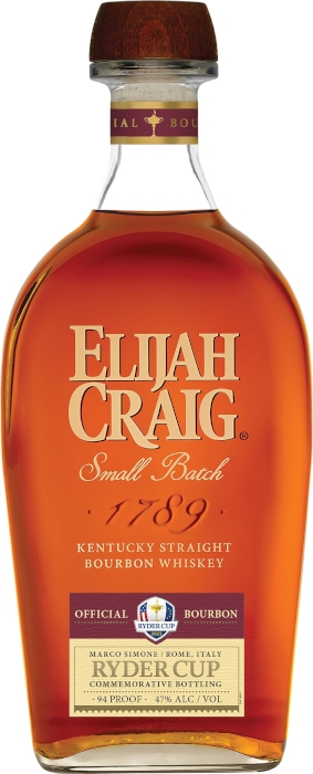 Elijah Craig Small Batch 47% 0,70l 2023 Ryder Cup Edition (čistá fľaša)