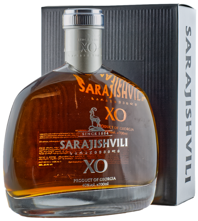 Sarajishvili XO 40% 0,7 l (kartón)