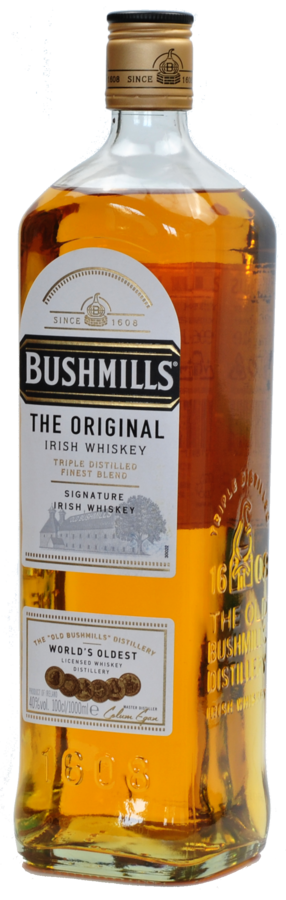 Bushmills Original 40% 1 l (čistá fľaša)