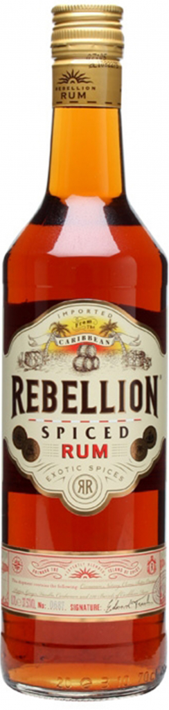 Ron Rebellion Spiced 37,5% 0,7 l (čistá fľaša)