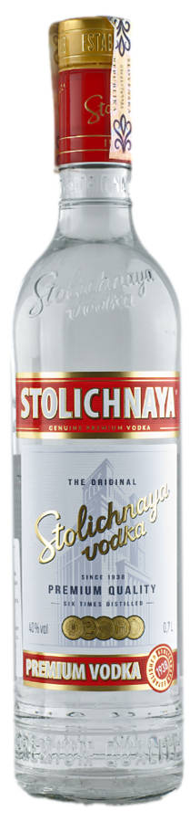 Stolichnaya 40% 0,7 l (čistá fľaša)