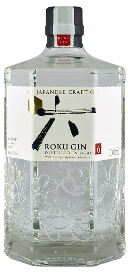 Suntory Roku Japanese Craft Gin 43% 0,7 l (čistá fľaša)