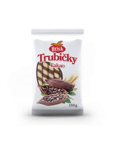 Brick Trubičky kakao 150g
